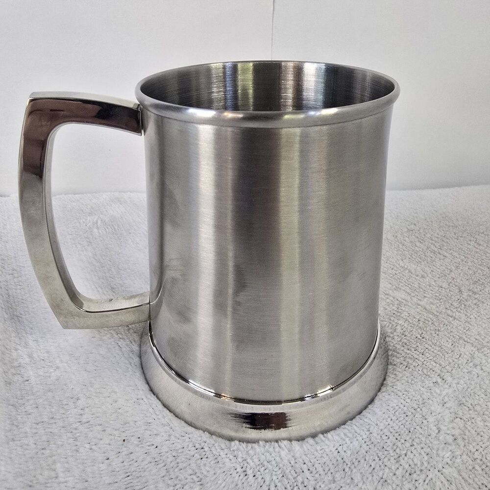 Sheridan Mug Non-Tarnish Silver Plated  Beer Stein 4 ⅜ Inch Cup Tankard